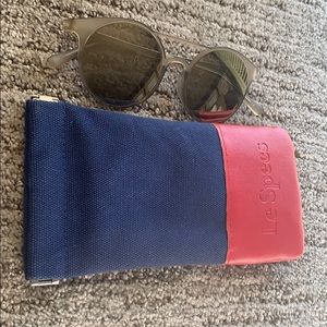 Le Spec Gold sunglasses